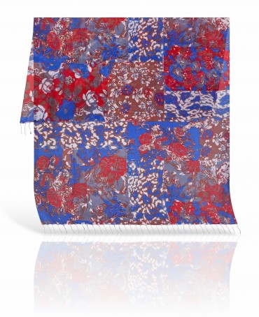 Палантин Женский S30-DENSE.FLORAL/MULTI